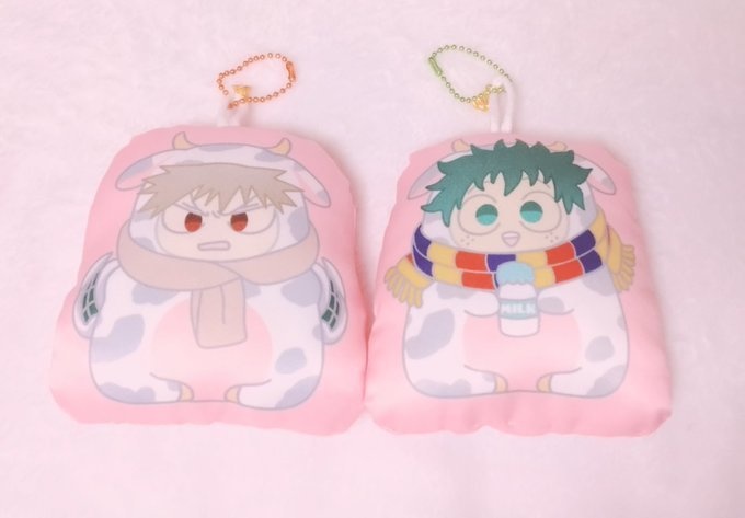 ❤クッションストラップ❤勝己牛&デク牛❤