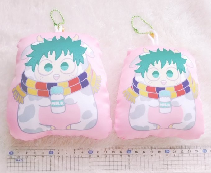 ❤クッションストラップ❤勝己牛&デク牛❤