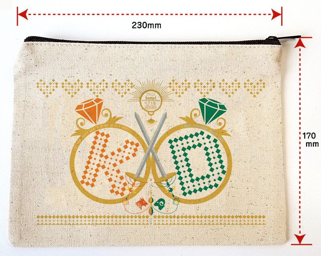 ❤勝デク❤フラットポーチ&缶バッジSET❤