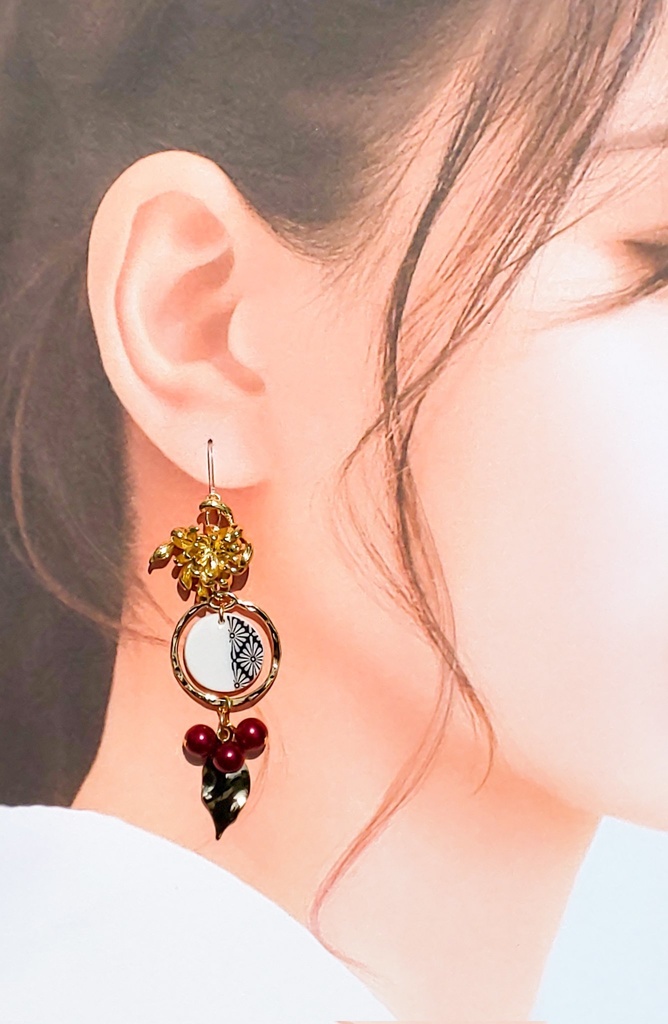 【刀剣乱舞】一文字則宗(特)イメージピアス/イヤリング