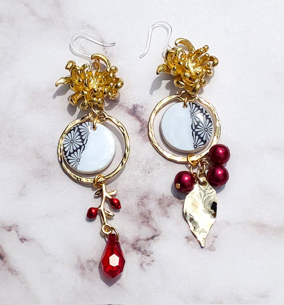 【刀剣乱舞】一文字則宗(特)イメージピアス/イヤリング