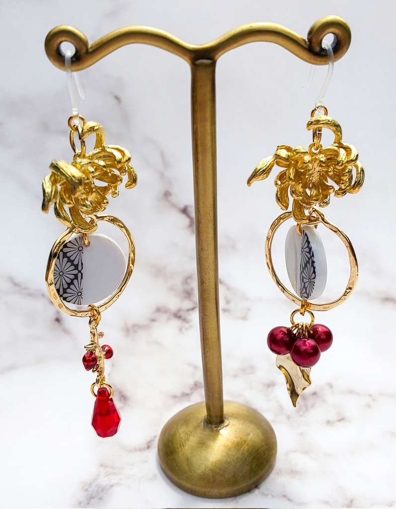 【刀剣乱舞】一文字則宗(特)イメージピアス/イヤリング