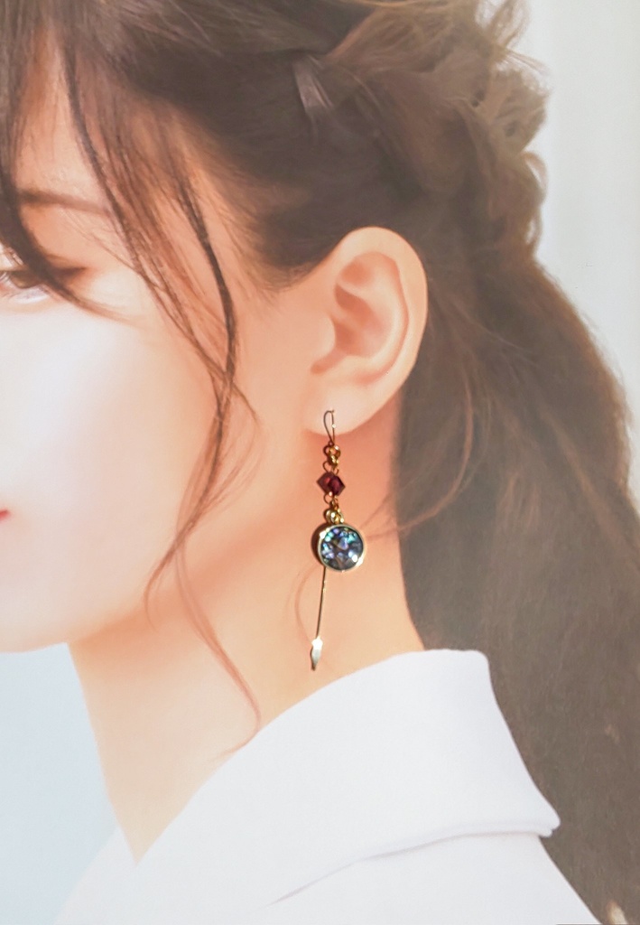 【刀剣乱舞】日本号(特)イメージイヤリング/ピアス