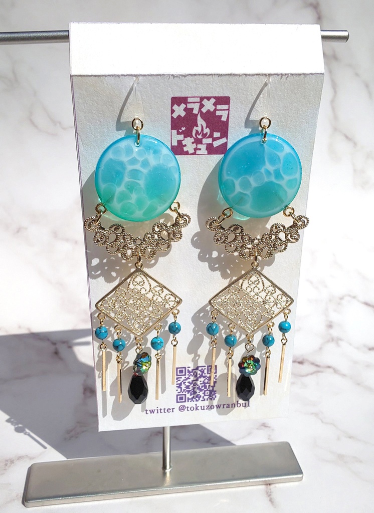 【刀剣乱舞】千代金丸(特)イメージイヤリング/ピアス