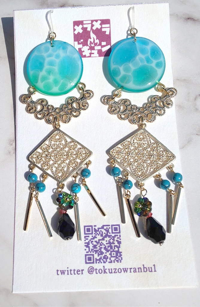 【刀剣乱舞】千代金丸(特)イメージイヤリング/ピアス