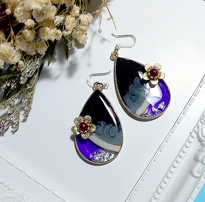 【刀剣乱舞】実休光忠(特)デザイン3種イメージイヤリング/ピアス