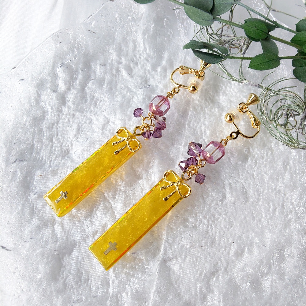 【刀剣乱舞】へし切長谷部（初の姿）イメージイヤリング/ピアス