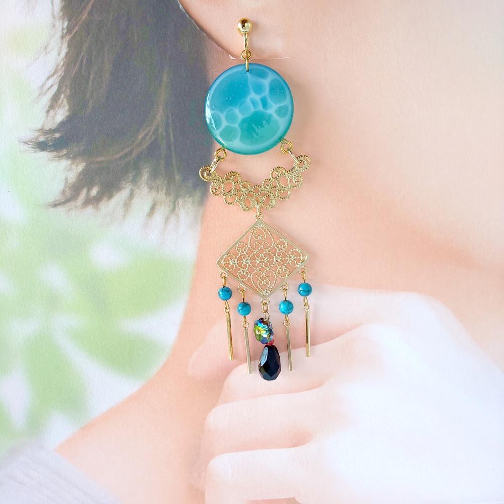 【刀剣乱舞】千代金丸(初の姿)イメージイヤリング/ピアス