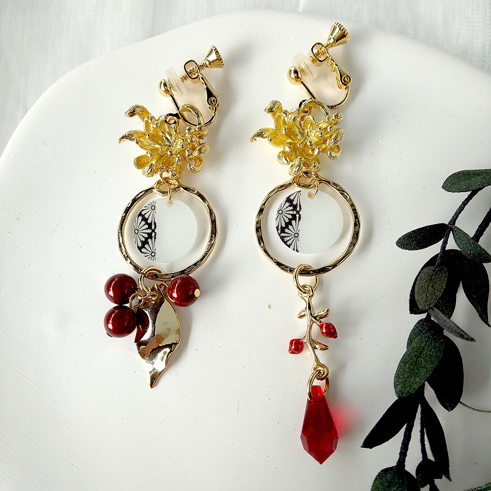 【刀剣乱舞】一文字則宗（初の姿）イメージイヤリング/ピアス