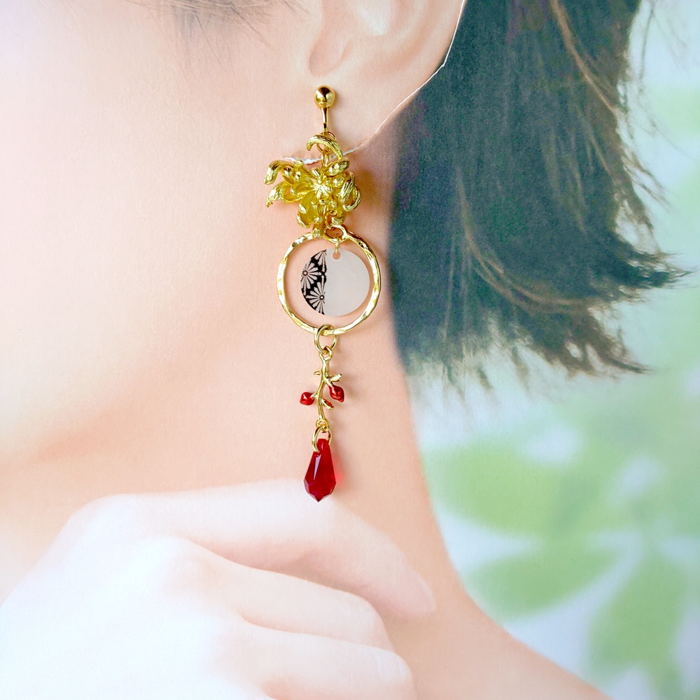 【刀剣乱舞】一文字則宗(初の姿)イメージイヤリング/ピアス