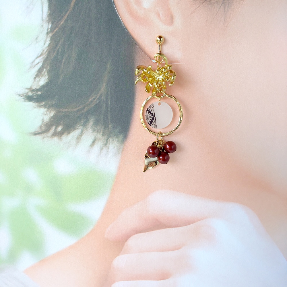 【刀剣乱舞】一文字則宗(初の姿)イメージイヤリング/ピアス