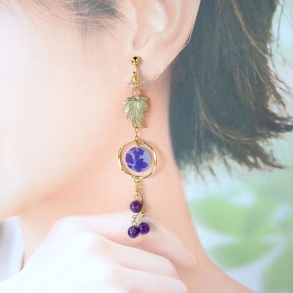 【刀剣乱舞】日光一文字(初の姿)イメージイヤリング/ピアス