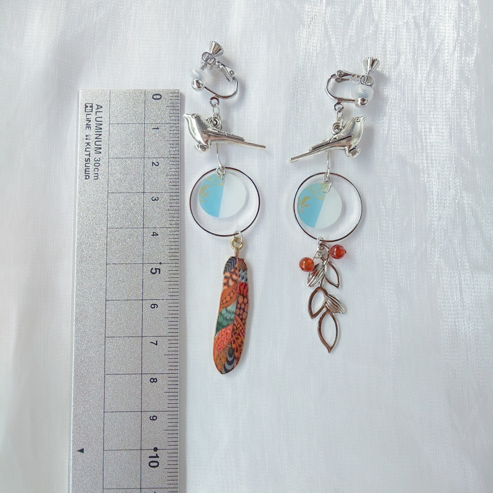 【刀剣乱舞】山鳥毛(初の姿)イメージイヤリング/ピアス