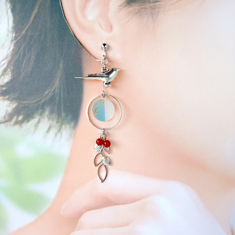 【刀剣乱舞】山鳥毛(初の姿)イメージイヤリング/ピアス