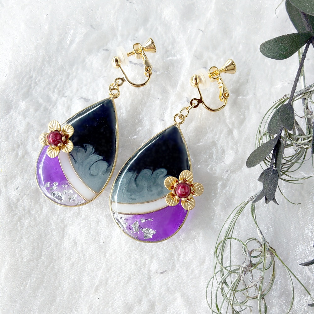 【刀剣乱舞】実休光忠（初の姿）イメージイヤリング/ピアス［二種類］