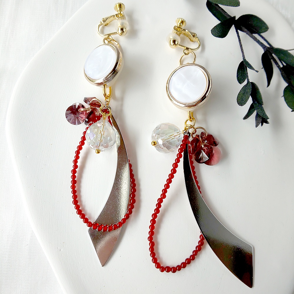 【刀剣乱舞】岩融（初の姿）イメージイヤリング/ピアス