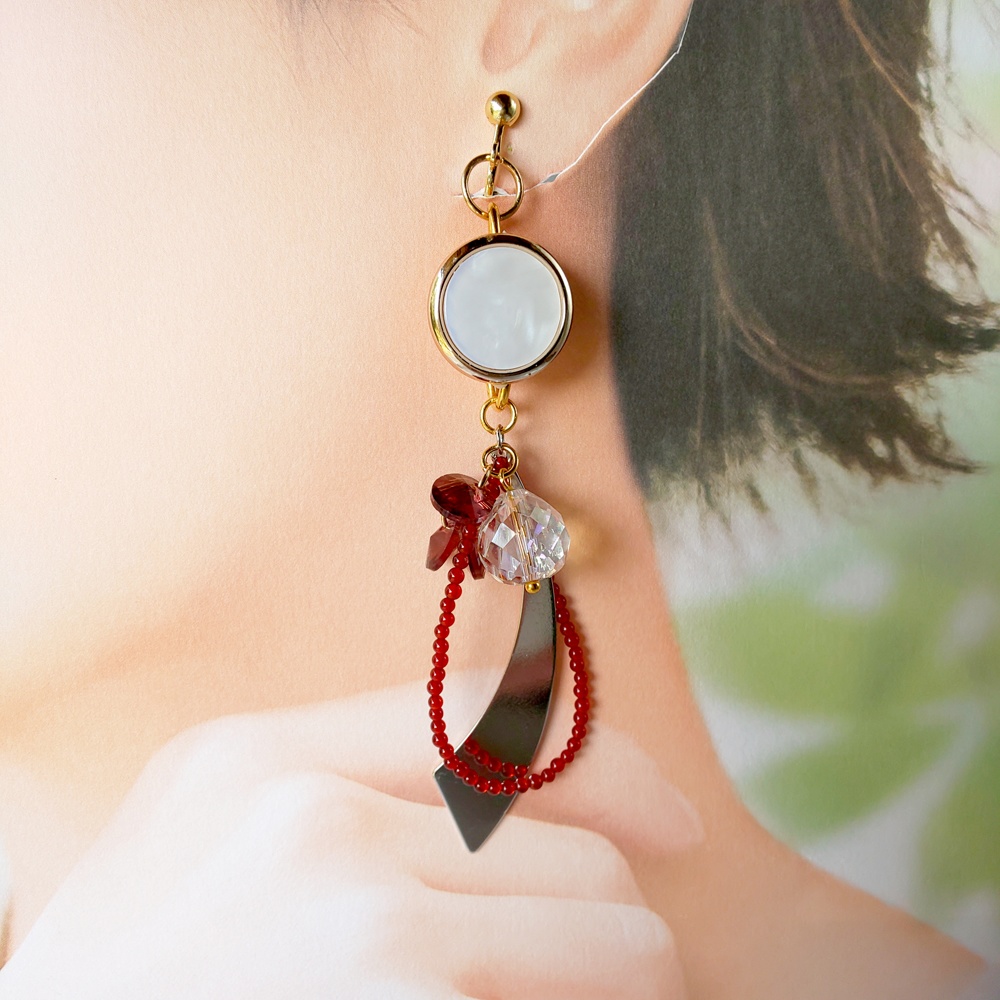 【刀剣乱舞】岩融(初の姿)イメージイヤリング/ピアス