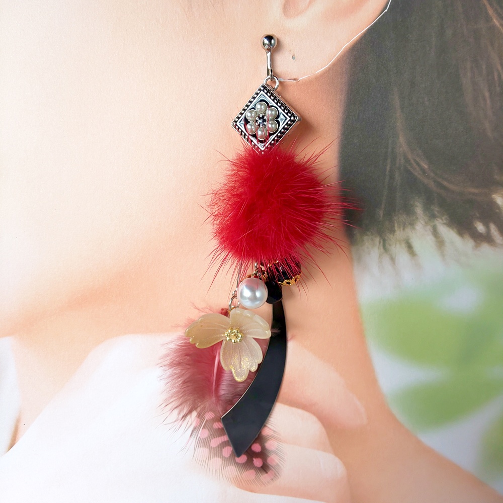 【刀剣乱舞】静形薙刀(初の姿)イメージイヤリング/ピアス