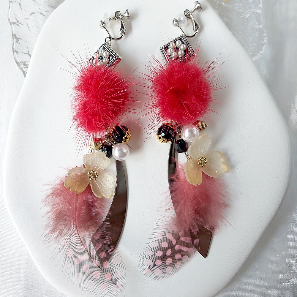 【刀剣乱舞】静形薙刀（初の姿）イメージイヤリング/ピアス