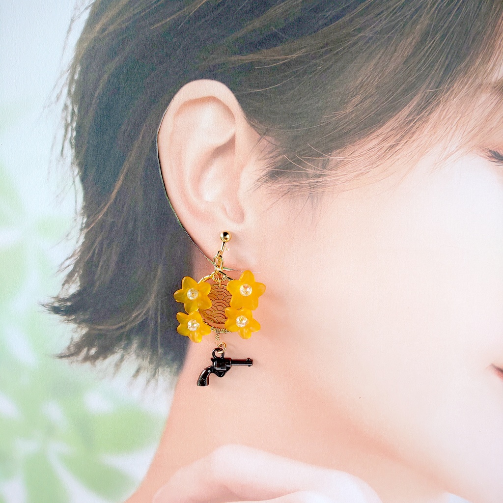 【刀剣乱舞】陸奥守吉行(初の姿)イメージイヤリング/ピアス