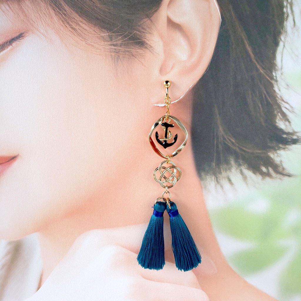 【刀剣乱舞】陸奥守吉行(初の姿)イメージイヤリング/ピアス