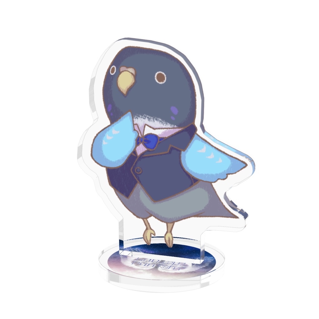 りりぱにアクスタ🐦ノアール(とり)ver.