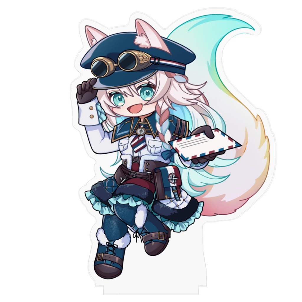 【デビュー記念】お手紙をあなたへ!アクリルフィギュア