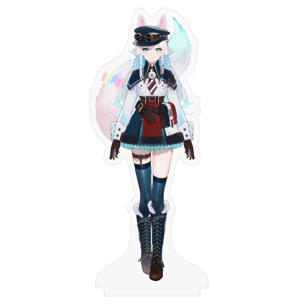北極とりこ　立ち絵版アクリルフィギュア（帽子Ver.）