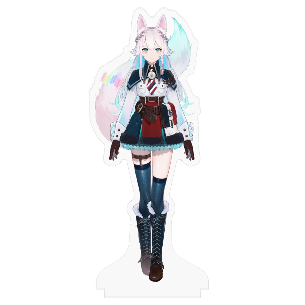 北極とりこ　立ち絵版アクリルフィギュア（帽子なしVer.）