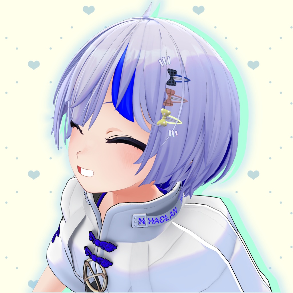 【無料】★アイス☆リボンヘアピン