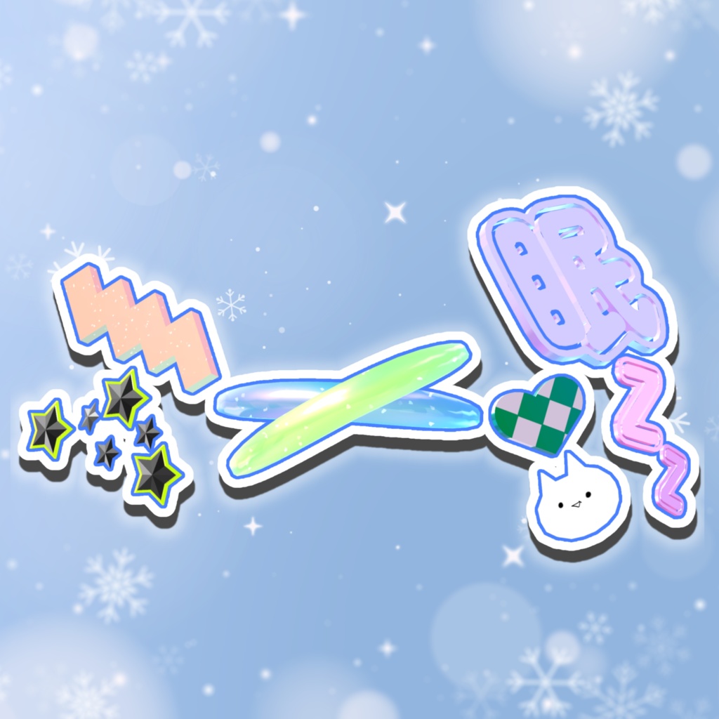 【無料】⚡ねむねむきらきらピン⚡Lime、カリン対応【Free】