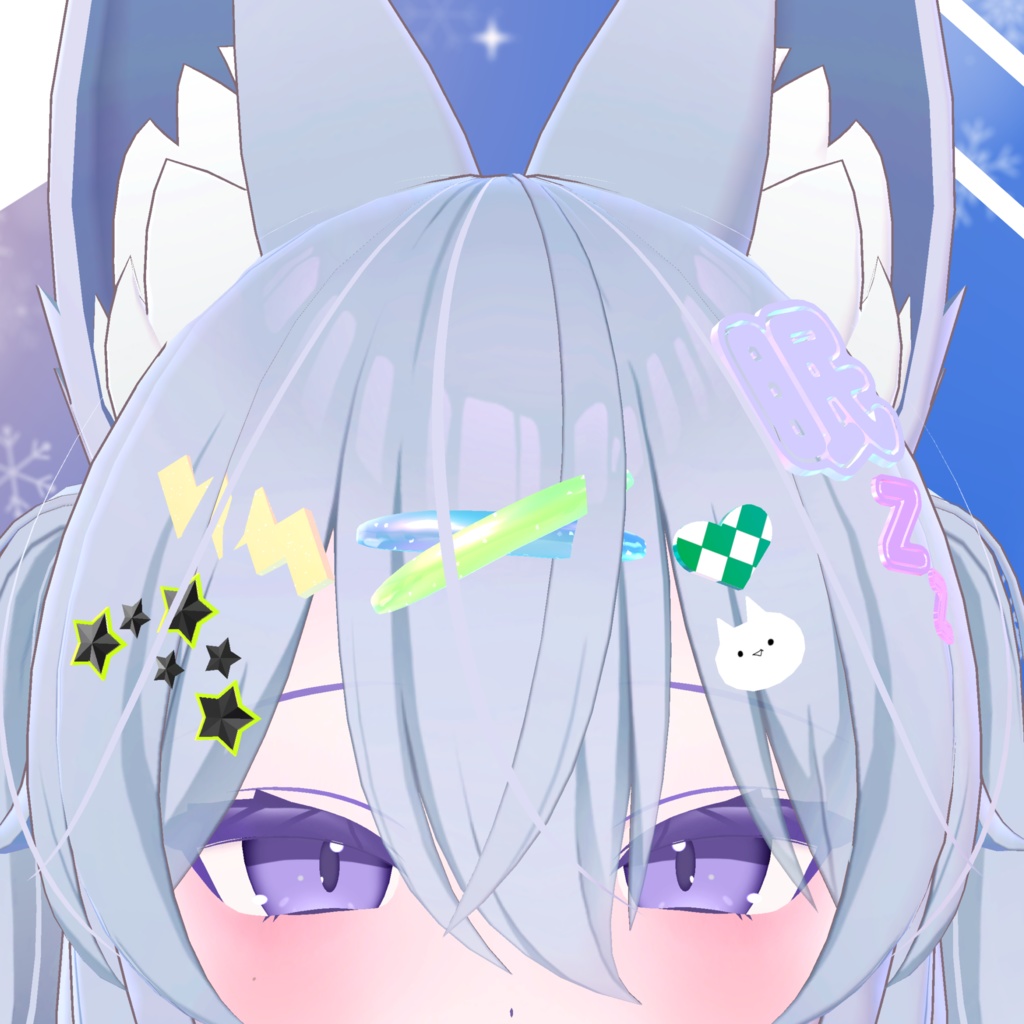 【無料】⚡ねむねむきらきらピン⚡Lime、カリン対応【Free】