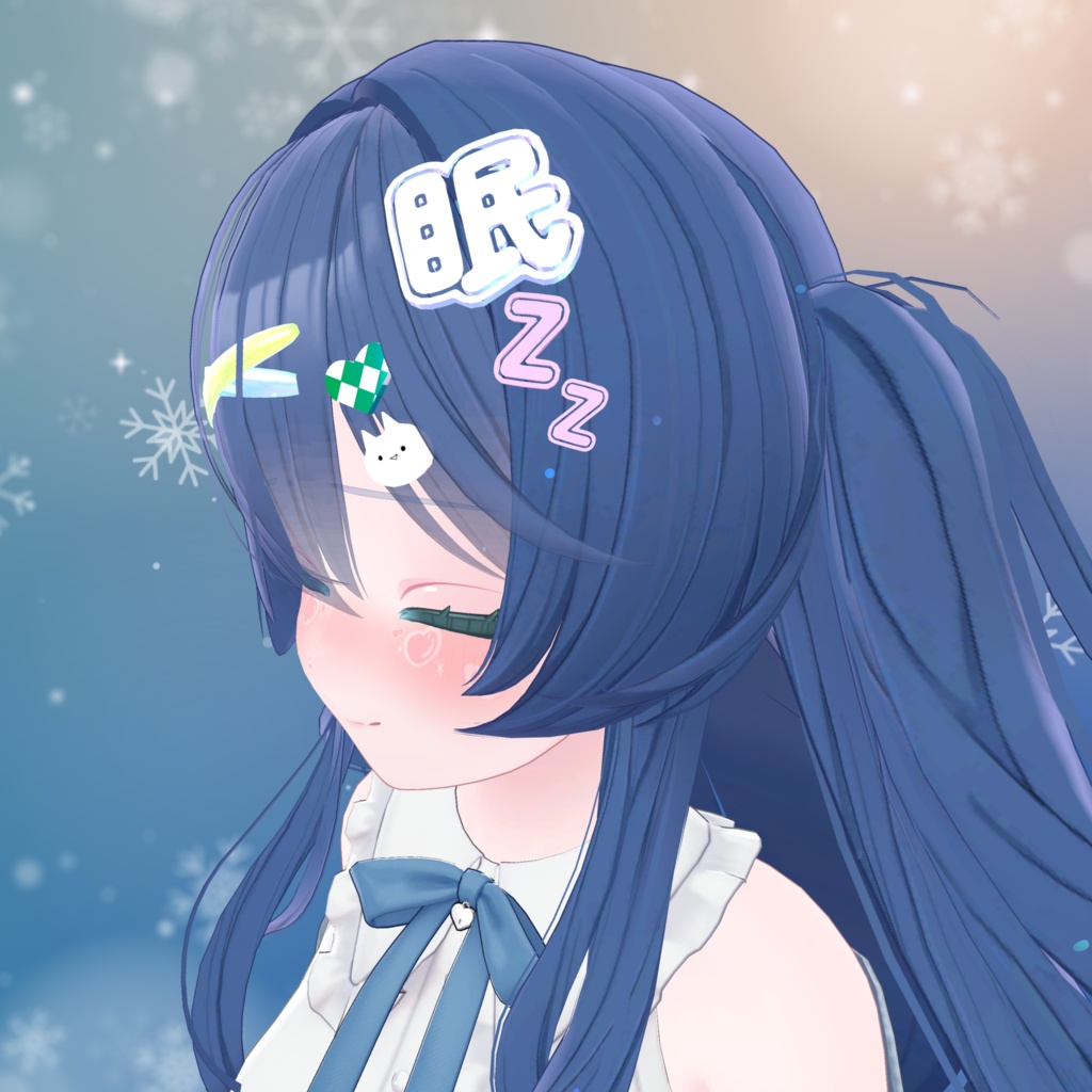 【無料】⚡ねむねむきらきらピン⚡Lime、カリン対応【Free】