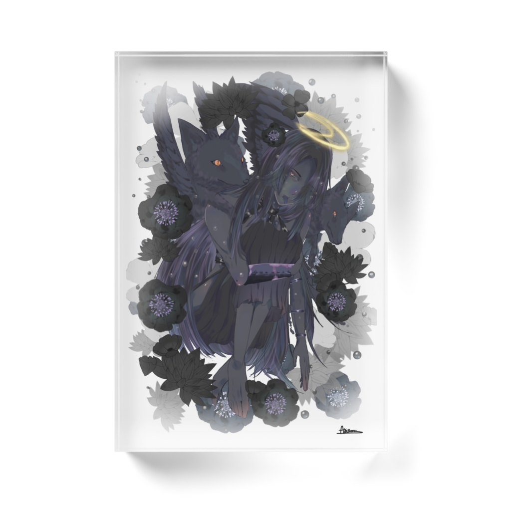 太陽ノ死月ノ生-双子-アクリルブロック