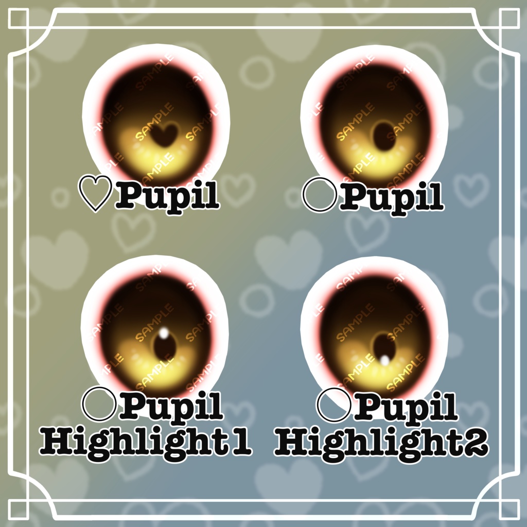 【2Avatars】No.4 Linaria EyeTexture