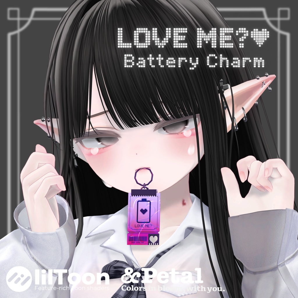 LOVE ME? Battery Charm