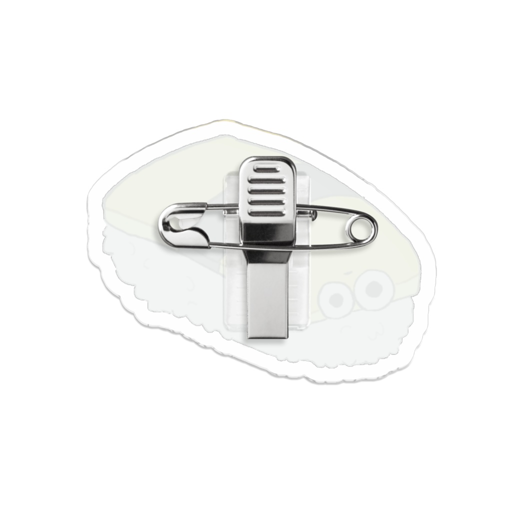 No.たまご_ピンバッチ