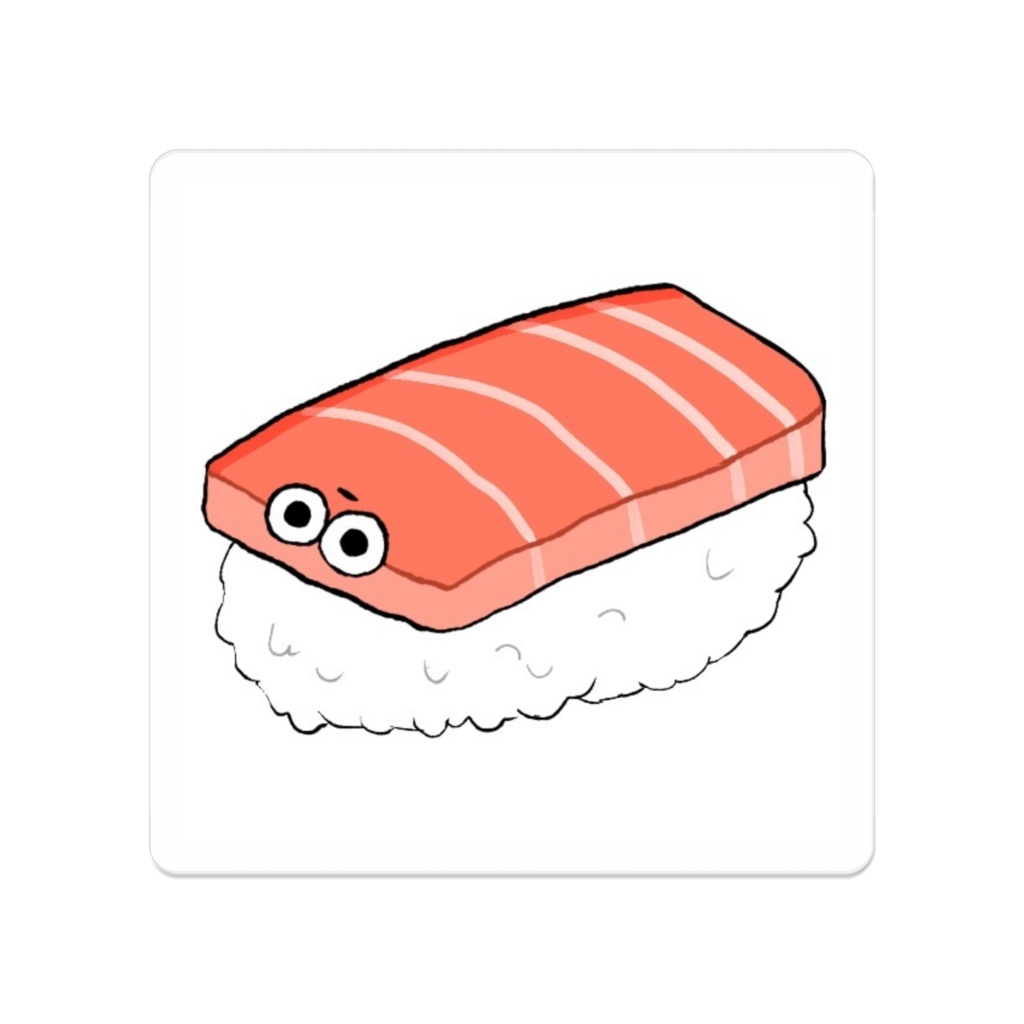 透過を忘れてたさーもんバッチ