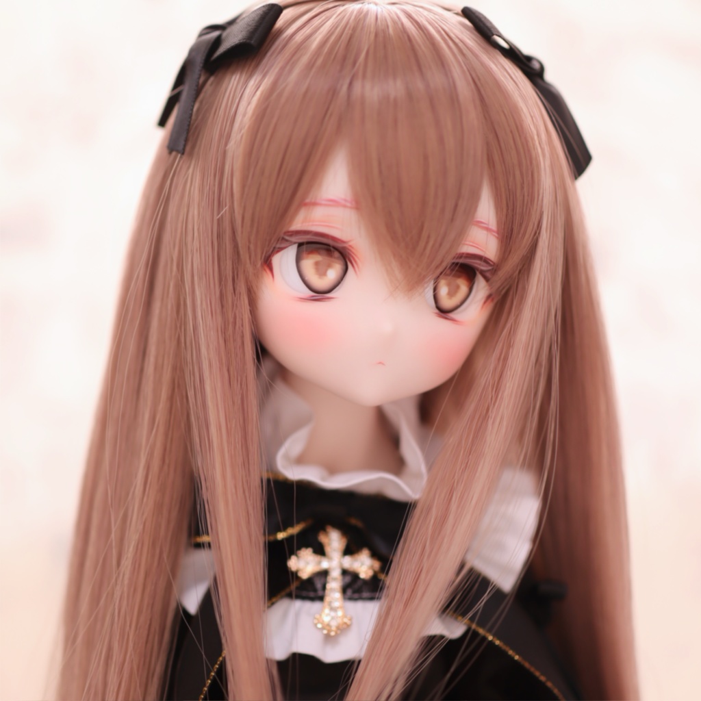 ①【DDH-27 セミホワイト肌+オマケアイ+ウィッグ】