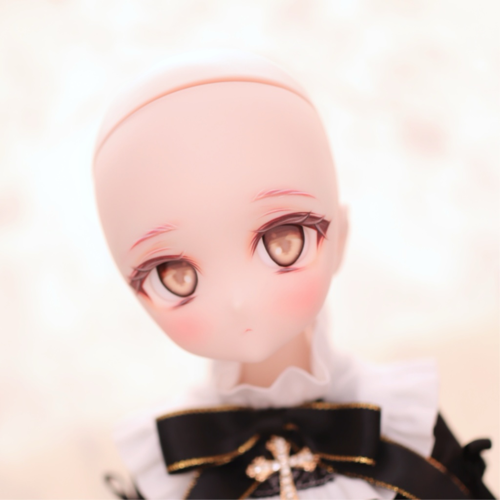 ①【DDH-27 セミホワイト肌+オマケアイ+ウィッグ】