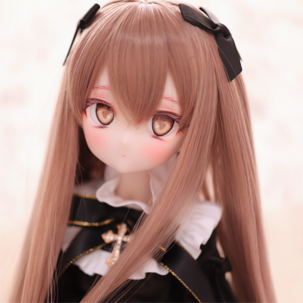 ①【DDH-27 セミホワイト肌+オマケアイ+ウィッグ】