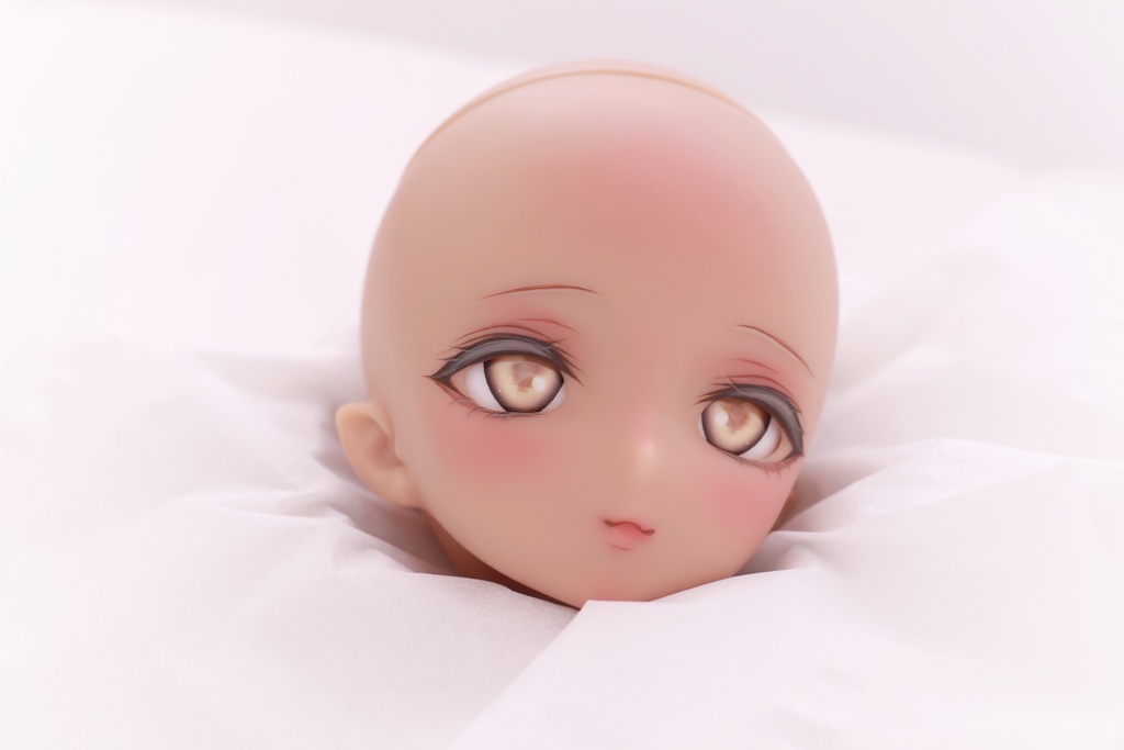 imomodoll MIKO Chocolate Skin(巧克力)   カスタムヘッド+アイ