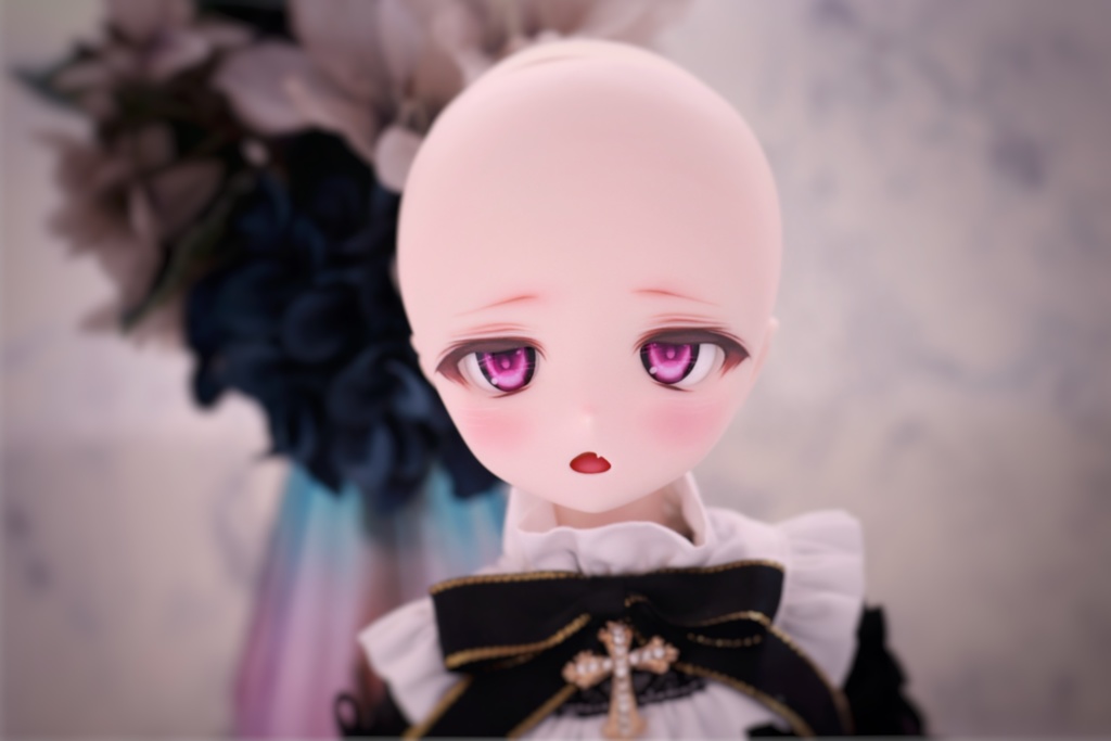 【DDH-01 パテ盛りセミホワイト肌+オマケアイ】