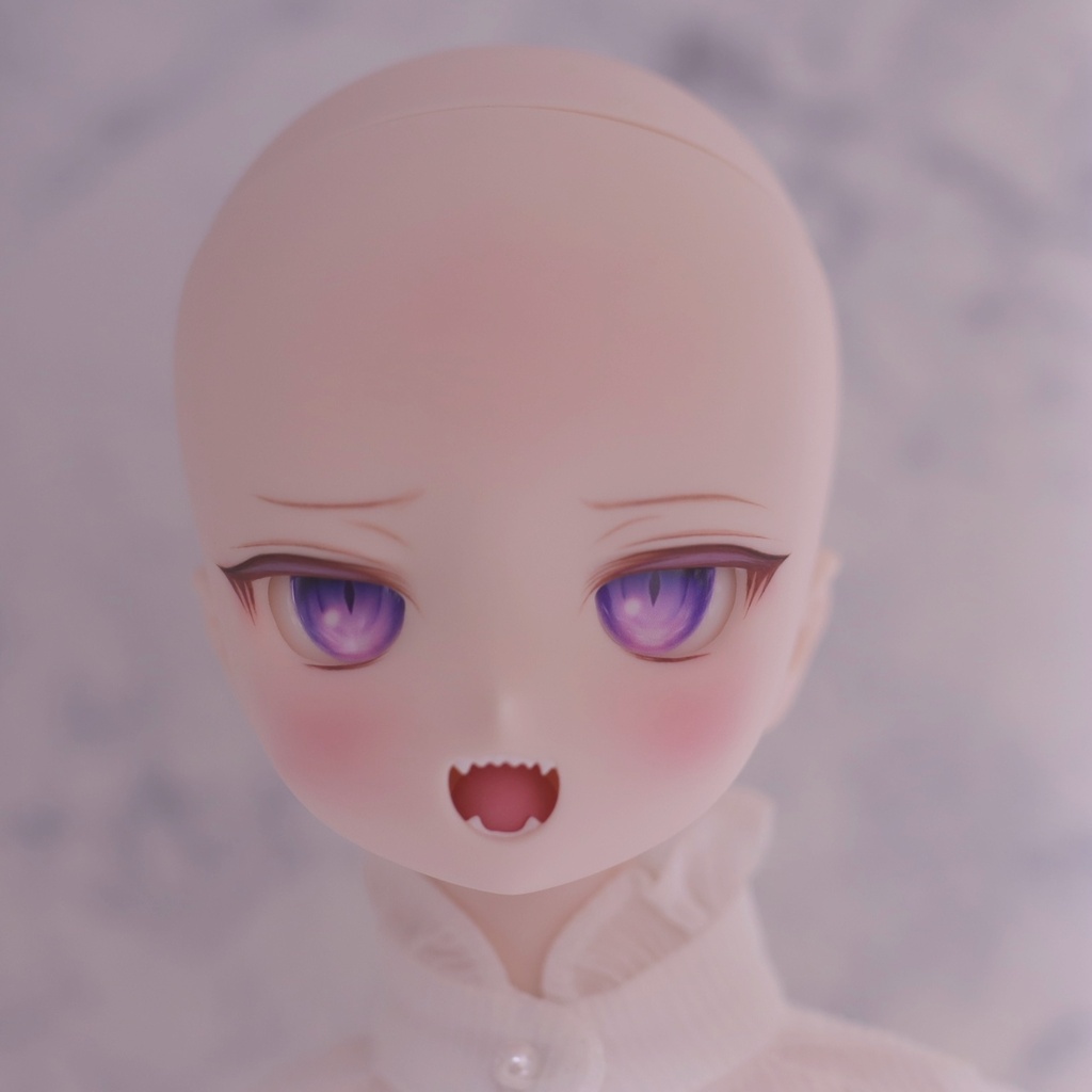 【DDH-29セミホワイト肌+オマケアイ+ウィッグ パテ盛り】