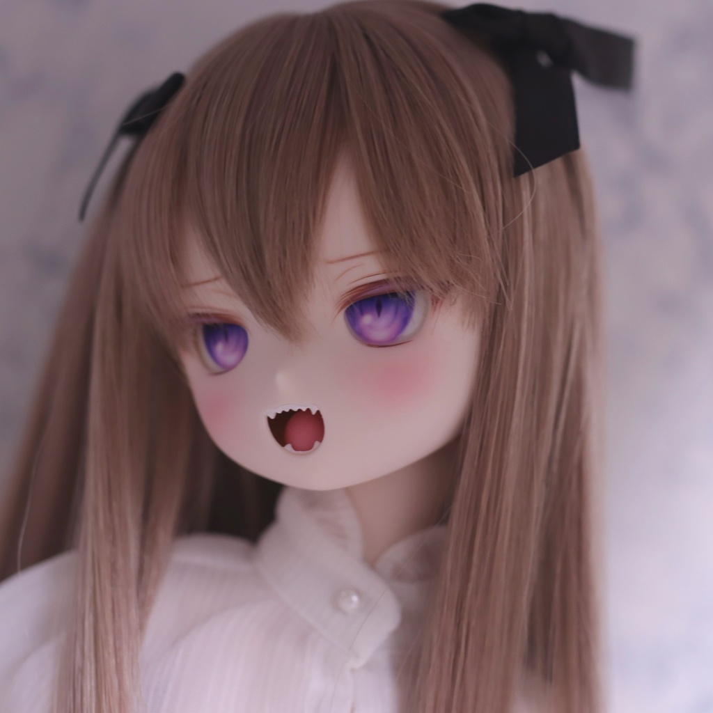 【DDH-29セミホワイト肌+オマケアイ+ウィッグ パテ盛り】