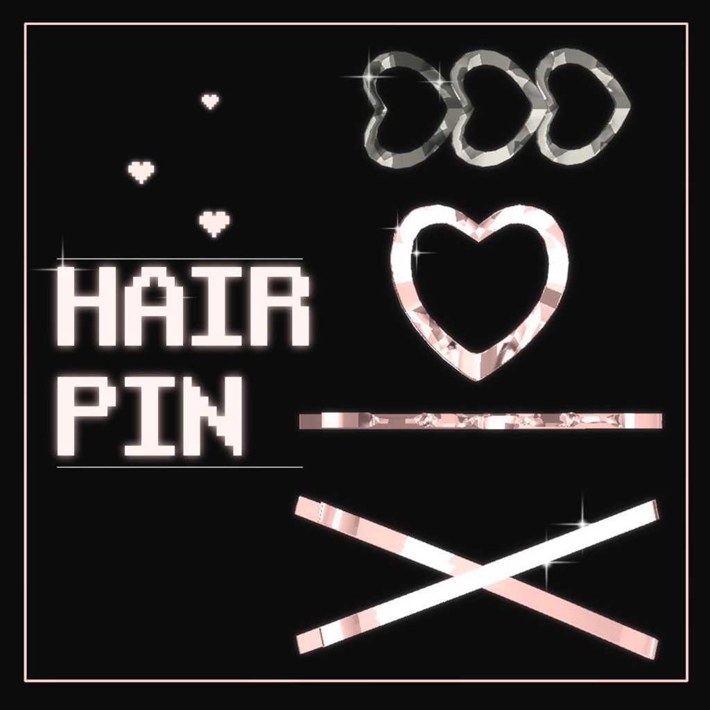 [FREE/無料] Hair Pin