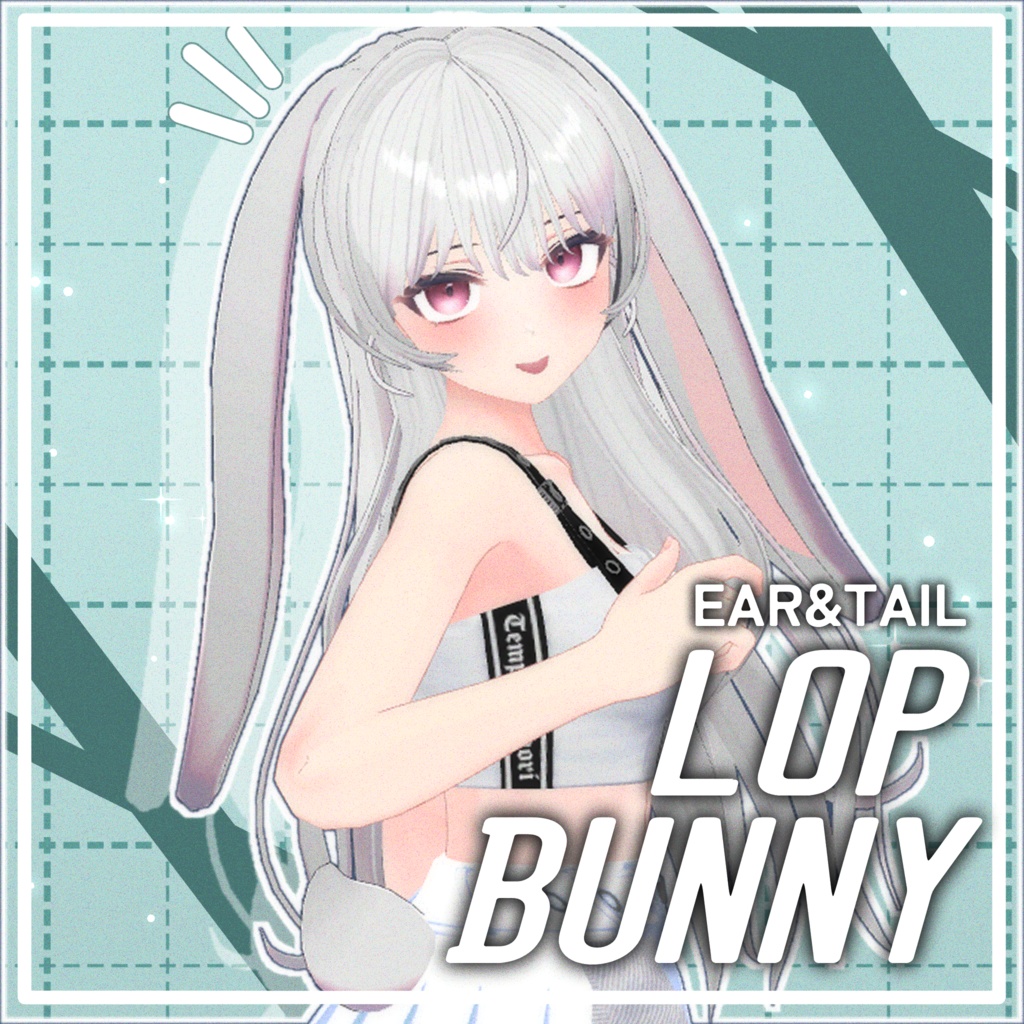 Lop Bunny Ear&Tail