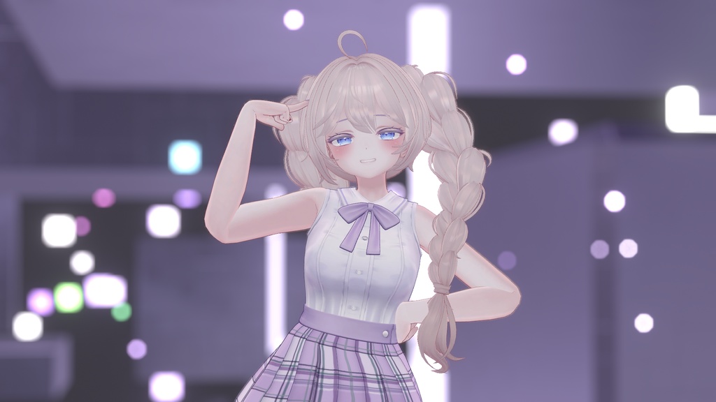 Two Braided Pigtails