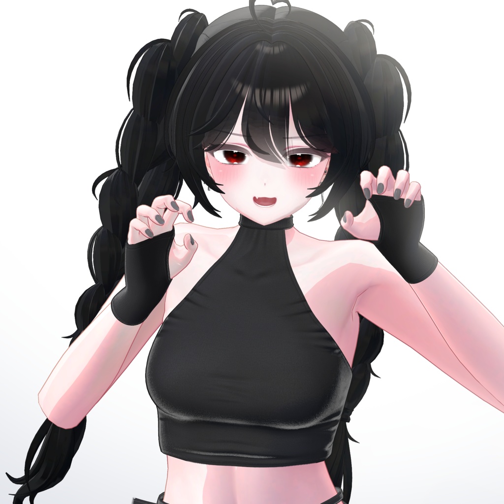 Two Braided Pigtails