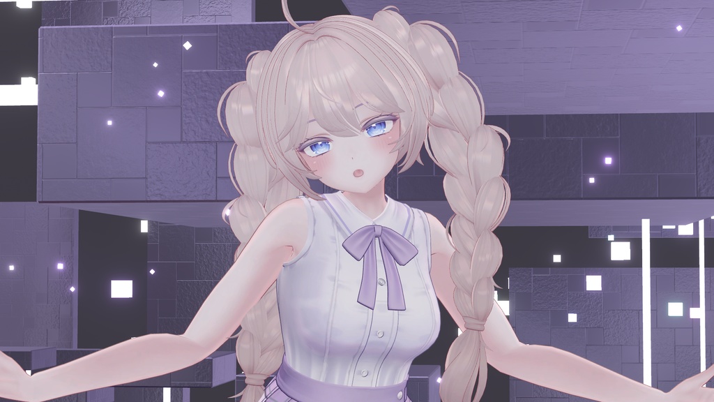 Two Braided Pigtails